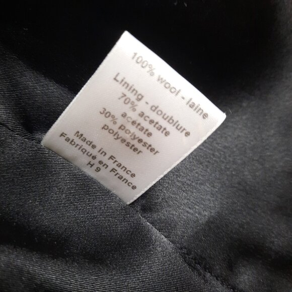 Joseph Red Wool Long Coat single Breasted Size EUR 40 US 8 Knee Length France - Picture 14 of 15